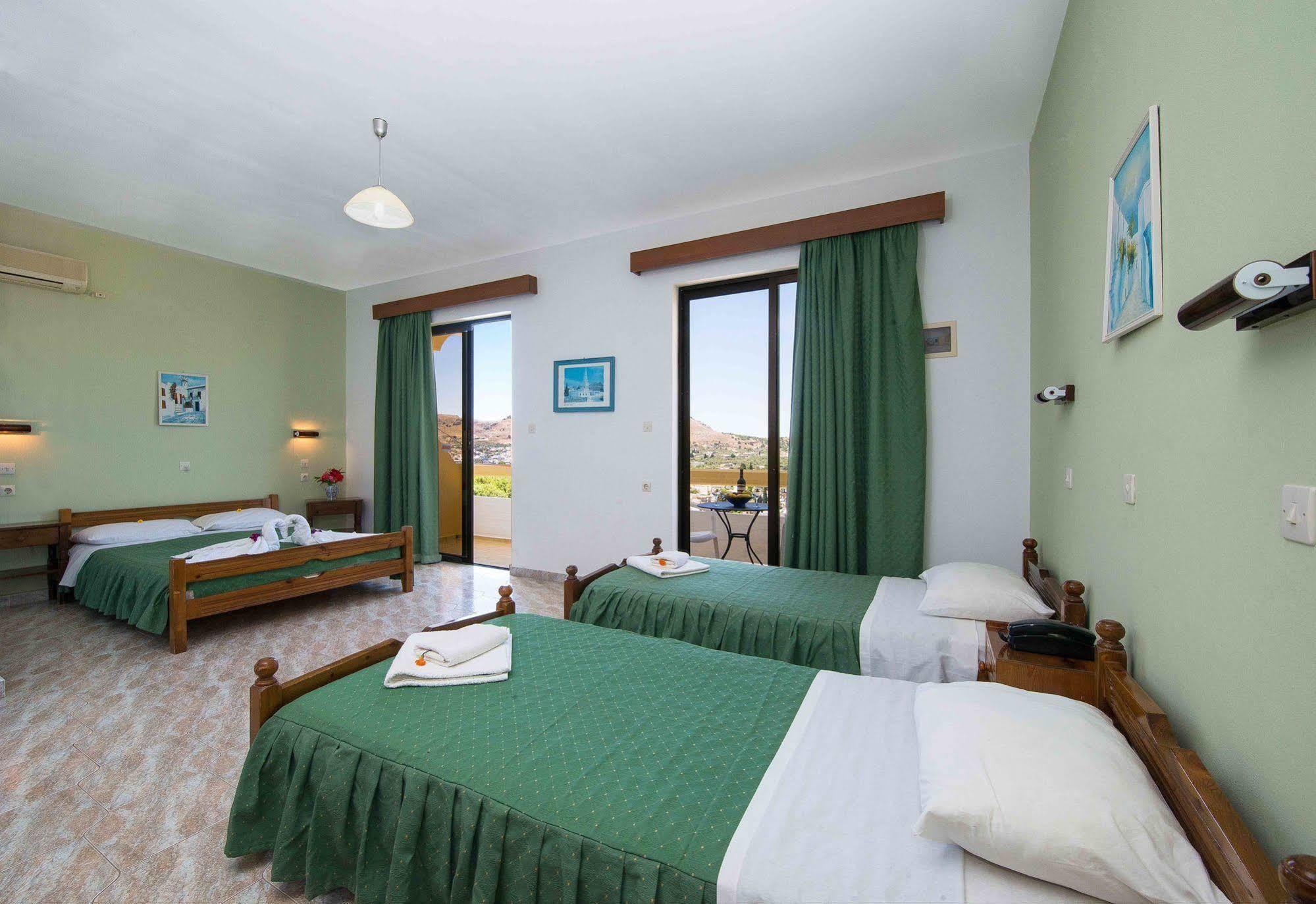 Anagros Hotel Archangelos  Exteriör bild