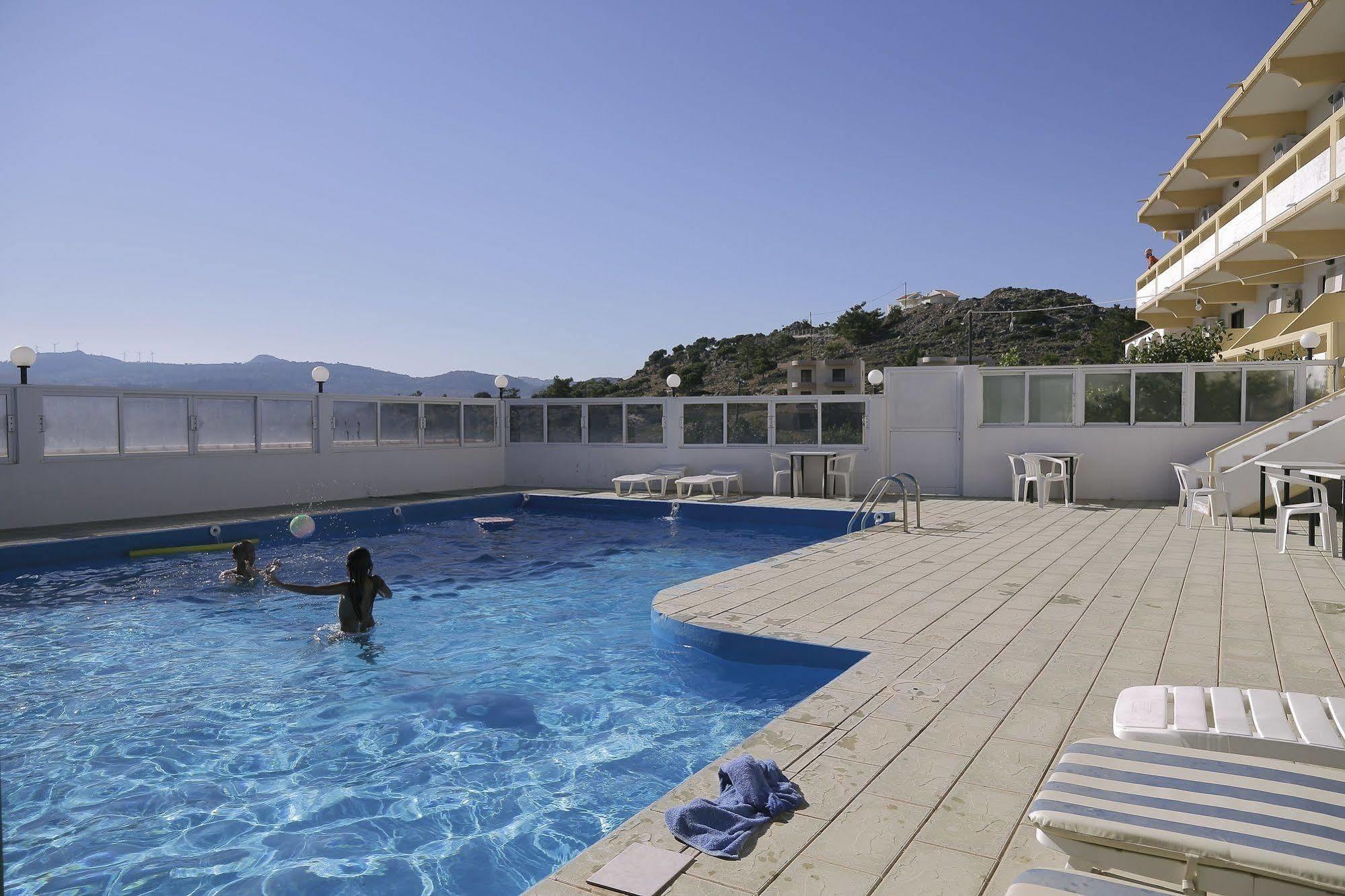 Anagros Hotel Archangelos  Exteriör bild